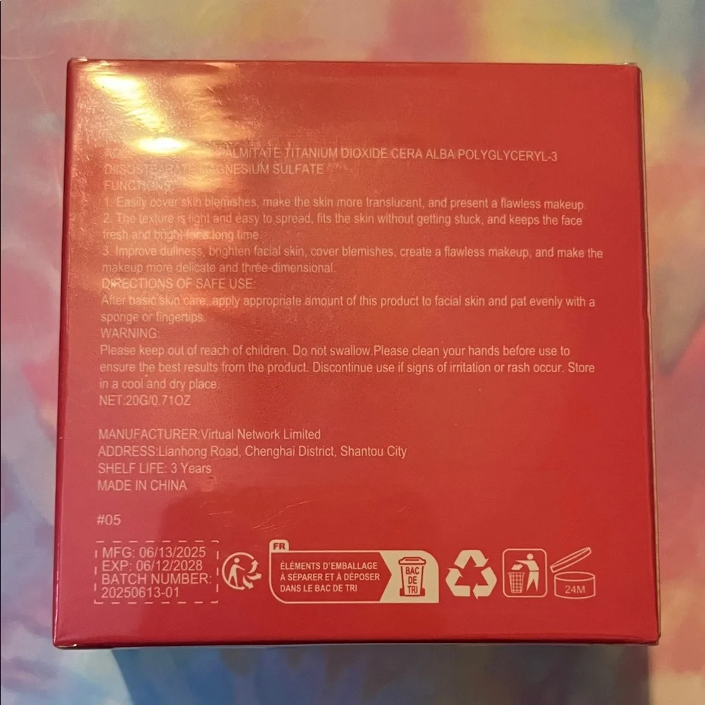 Peptide Bounce Foundation - Red